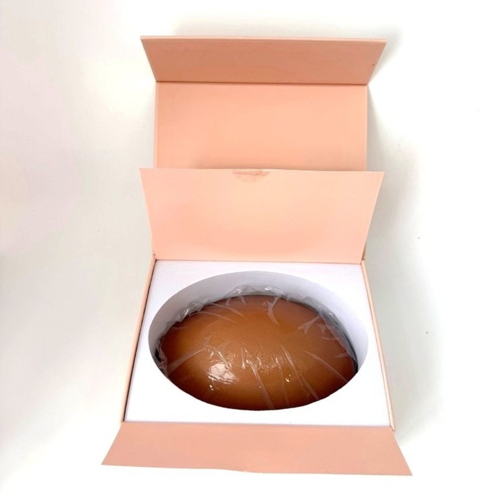 BOOMBA Subtle Lift Inserts Caramel Large Double Sided Adhesive Bra Pads Open Box